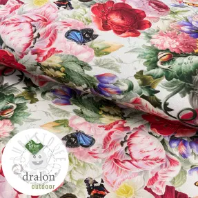 Outdoor Dekostoff mit Teflon-Finish ROMANTIC BOTANIC