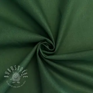 Baumwollstoff popeline dark green