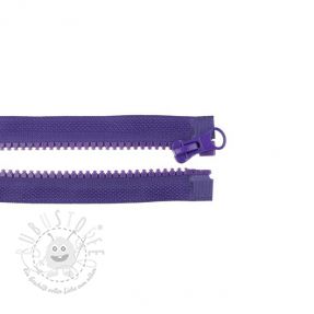 Reißverschluss teilbar 55 cm purple
