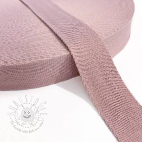 Gurtband Baumwolle 4 cm old pink