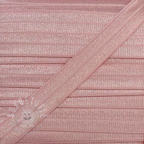 Elastisches Schrägband Polyamide 15 mm old pink