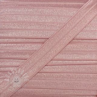 Elastisches Schrägband Polyamide 15 mm old pink