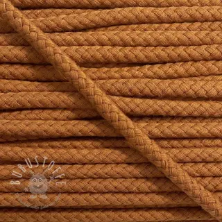 Baumwollkordel 8 mm brick