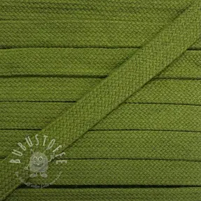 Flachkordel 13 mm olive green