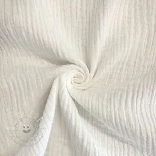 Double gauze/musselin ecru