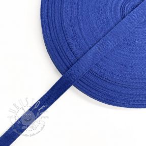 Baumwoll-Twill Band 15 mm cobalt