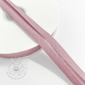 Schrägband baumwoll washed pink