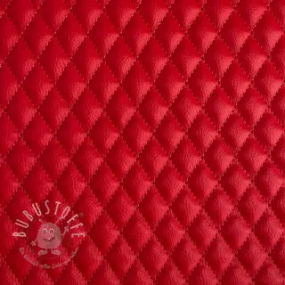 Kunstleder MATELASSE rouge