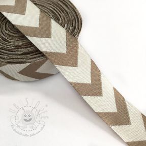 Band Chevron beige