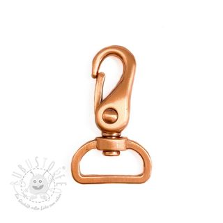 Metall Karabiner 25 mm copper