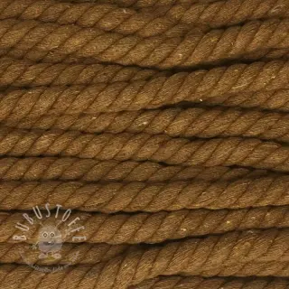Baumwollkordel 12 mm braun