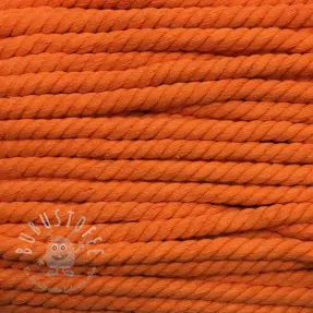 Baumwollkordel 12 mm orange