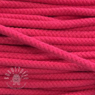 Baumwollkordel 8 mm fuchsia