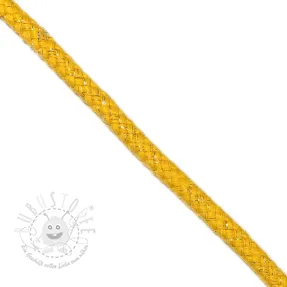 Lurexkordel 10 mm yellow
