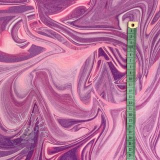 Dekostoff Liquid Paint purple digital print