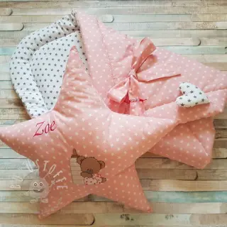 Baumwollstoff Petit stars mint