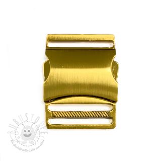 Metall-Steckschnalle 40 mm gold