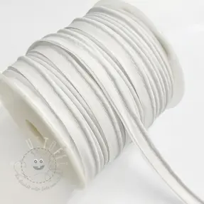 Paspelband 100% baumwoll white