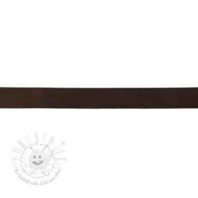 Jersey Schrägband dark mocha
