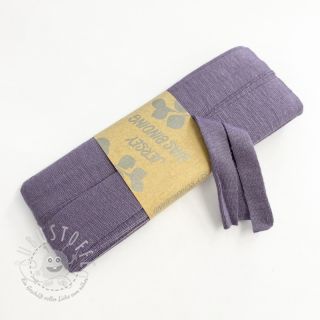 Elastisches Schrägband viskose - 3 m lavender