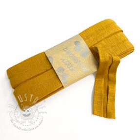 Elastisches Schrägband viskose - 3 m ochre