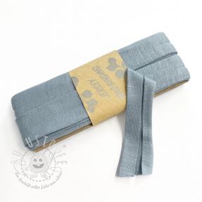 Elastisches Schrägband viskose - 3 m jeans