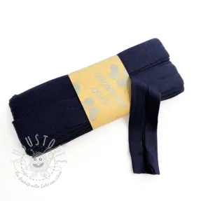 Elastisches Schrägband viskose - 3 m dark blue