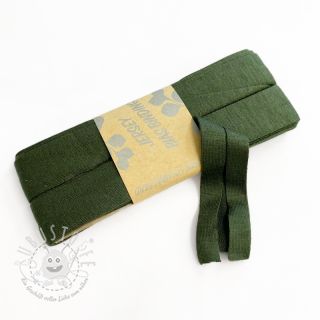 Elastisches Schrägband viskose - 3 m army