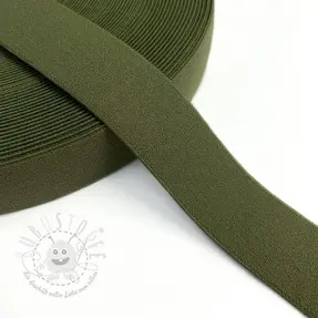 Gummiband 3 cm camo green