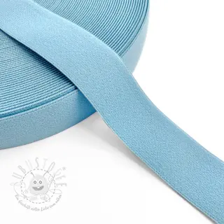 Gummiband 3 cm baby blue