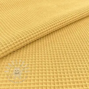 Waffelstoff soft yellow