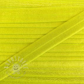 Elastisches Schrägband Polyamide 15 mm neon yellow