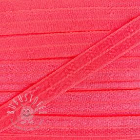Elastisches Schrägband Polyamide 15 mm neon pink