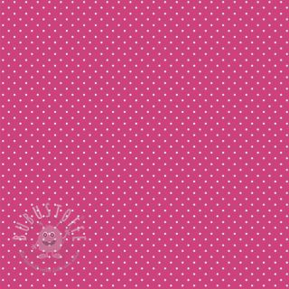 Baumwollstoff Petit dots pink