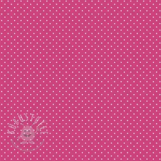 Baumwollstoff Petit dots pink