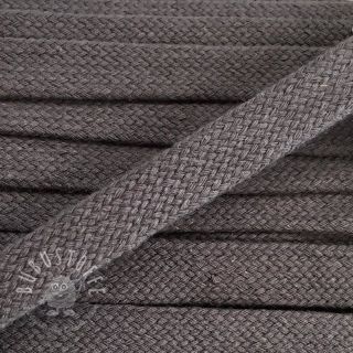 Flachkordel 20 mm dark grey