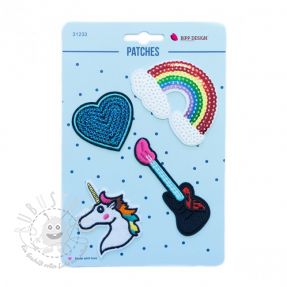 Sticker BIPP Rainbow Guitar