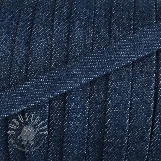 Flachkordel 10 mm Denim petrol