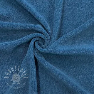 Frottee elastisch blue