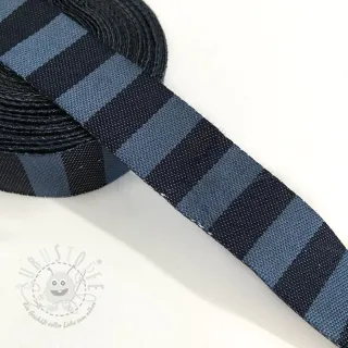 Band Stripe dark jeans