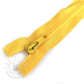 Reißverschluss teilbar 70 cm yellow