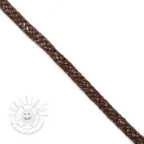 Lurexkordel 10 mm brown