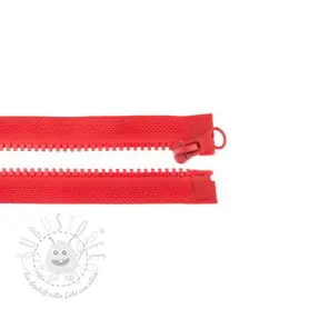 Reißverschluss teilbar 65 cm red