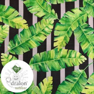 Outdoor Dekostoff mit Teflon-Finish TROPICAL LEAF GARDEN