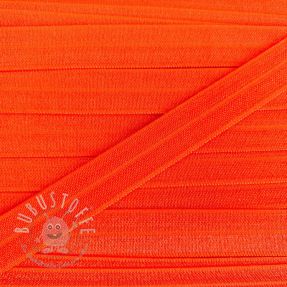 Elastisches Schrägband Polyamide 15 mm neon orange