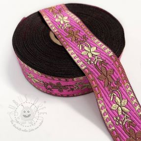 Jacquard Ornament fuchsia