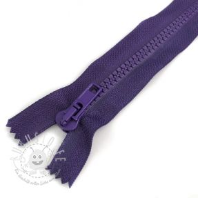 Reißverschluss nicht teilbar 20 cm purple