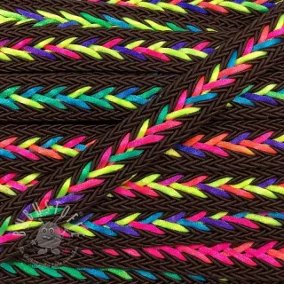 Twisted kordel NEON choco