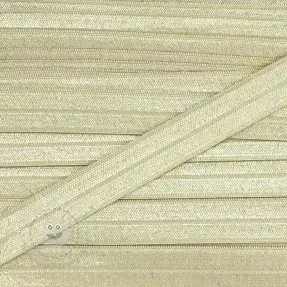 Elastisches Schrägband Polyamide 15 mm beige