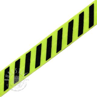 Elastisches Schrägband Polyamid STRIPE 20 mm lime